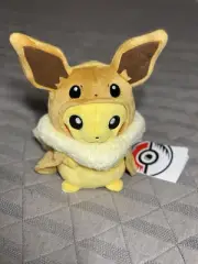 NEW EEVEE CAPE PIKACHU POKÉ PLUSH POKÉMON CENTER RARE CUTE