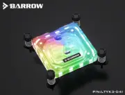 Barrow LTYK3-04I CPU Water Block for intel i3 i5 i7 i9 LGA 1200 1700 aRGB Black