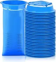 Diubwse 30 Pack Vomit Bags Disposable, 1000ml Emesis Bags, Barf Bags, Puke Bags for Car, Airplane, Throw Up Bags, Motion Sickness Bags, Nausea Bags, Leak Resistant, Portable, Motion Sickness