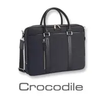 在飛比找蝦皮商城優惠-Crocodile 鱷魚皮件 公事包 手提 斜側揹 多拉鍊 