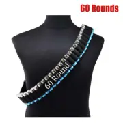 60 Rounds Shells 12 20 Gauge GA Shotgun Bandolier Ammo Holder Hunting Tactical