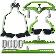 Home Gym Fitness Spreader Bar Multi-Grip Wide LAT Pull Down Bar, Neutral Grip Handle, LAT Pulldown Attachments Long Bar for Cable Pulley System Machine, T-bar Row Landmine Attachment