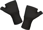 [CIYODO] Durability Comfort 1 Pair Wrist Thumb Support Sleeve Compression Hand Glove Stretchy for Climbing Cycling Baseball Universal Fit