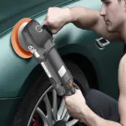 220V 7" Rotary Car Polisher Buffer & Sander Polishing 8 Variable Speed 1250 W