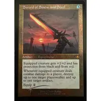 在飛比找蝦皮購物優惠-MTG Sword of Sinew and Steel (