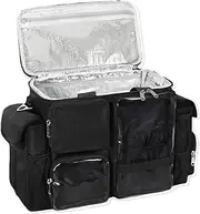 [Generic] Professional Make Up Artist or Hairdresser Bag for Film/TV Set, Black, Black, Professional