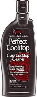 [HOPE'S] Perfect Cooktop Glass and Ceramic Cooktop and Stove Top Cleaner, Fast Acting and Removes Burnt on Stains from Glass Ceramic Smooth Top Ranges with its No Rinse Formula, 10.6 Oz, Pack of 1