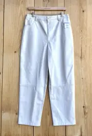 Ted Baker London NWT Tan Faux Leather Pants Sz 3, 6-8 Us