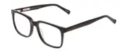 Calabria Ernest 4697 Square Reading Glasses +7.00 Gloss Black Men Women