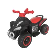 Lenoxx Quad Ride-on Electronic 4 Wheel Atv (black) For Children - Up To 3km/h