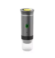 NNEDSZ Grey Portable Espresso Coffee Machine - Universal 3-in-1 Capsule, Coffee