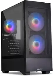 High Airflow ATX PC Case, RGB Gaming Computer Case, Mesh Front Panel Mid-Tower C