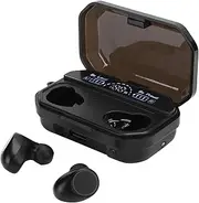 Generic Wireless Earbuds, Bluetooth 5.1 True Wireless Touch Control Headphone with LED Digital Power Display, Dual Noise Reduction Technology, Open Ear Bluetooth Earbuds for Sports (A16)