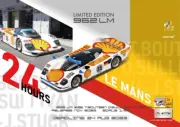 Tiny x Spark 1:64 962 LM #35 T.Boutsen D, Sullivrn H-J.Stuck Diecast Model Car