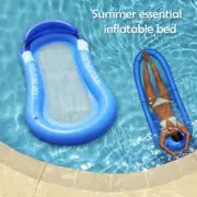 59/63'' Inflatable Floating Pool Beach Matrress Swimming Pool Hammock Lounge Bed