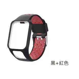 2件特價 TOMTOM SPARK系列Runner2 3 Golfer 2 Adventurer雙色軟膠錶帶