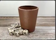 CHX89009 Chessex Mfg. Flexible Dice Cup - Brown