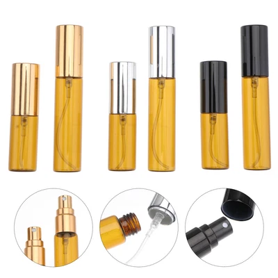 6 Pcs Spray Bottle Travel Size Refillable Bottles Perfume Atomizer