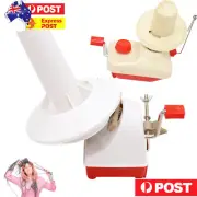 Yarn Winder Fiber Wool String Ball Thread Skein Winders Hand Operated Machine AU