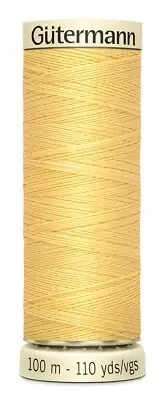Gutermann 100P-816 Sew-All Thread 110yd-Primrose