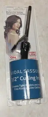 Vidal Sassoon Mini 1/2” Barrel Curling Iron Model VS120C Brand New Sealed