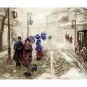 Cross-stitch kit Street L' Old Time 1400 Riolis