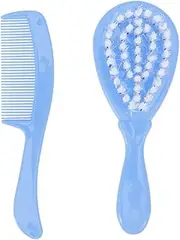 HKYLRAT Haircut Cradle Cap Brush Soft Bristle Hair Brush Gentle Scalp Massaging Comb Safe Newborns Infants