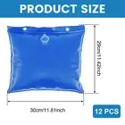 12 Pcs PVC Swimming Pool Cover Hanging Bag Reusable Pool Cover Bags Winter numMM