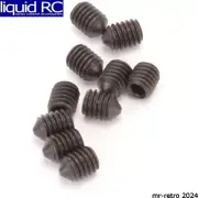 Schumacher Racing U4662 Speed Pack - M3x4 Grub Screw - Cone Point 10 pieces