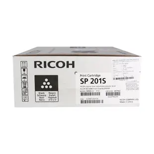 RICOH 理光 SP 201S 原廠黑色碳粉匣｜適用：SP220Nw、SP220SFNW (9.7折)