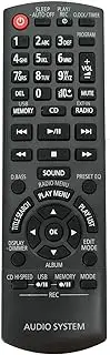 New N2QAYB000637 Remote Control fit for PANASONIC Audio System SA-AKX32PH-K SA-AKX32PN-K SA-AKX32PR-K SA-AKX34PH-K SA-AKX34PN-K SA-AKX52EB-K SA-AKX52EG-K SA-AKX52GN-K SA-AKX52PH-K SA-AKX52PN-K