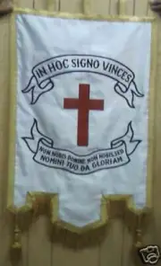 Medieval Crusades Knights Templar Holy Land War Battle Banner Flag King TV Movie