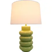 LVD Ceramic/Cotton Lamp Home/Room/Office Tabletop Display Decor Pear 40x59cm