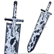 39.5” Asta Demon-Slay Foam Great Sword Wizard Mage Knight Fantasy Anime Cosplay