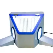 Dental Lab Sandblasting Dust-proof Case Shadowless LED Vacuum Dust Extractor Box