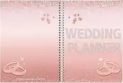 Wedding Planner Book And Organizer | Wedding Checklist Planner For Bride,Countdown Notebook Agenda Scrapbook Aesthetic For Honeymoon Journaling