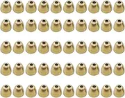 Lunaobrik Brass Cone Heads Fly Construction, Brass Cone Heads,50 Pieces Head Brass Fluted Cone Head Beads - Materials for Tying 3 Sizes Fly Sink
