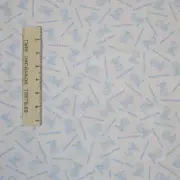 Nursery Baby Fabric - Project Linus Charlie Brown Blue QT Quilting Treasure YARD