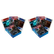 2PK Aquarius Godzilla vs Kong Playing Card Family Poker Fun Gaming Standard Deck