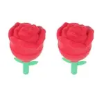 2pcs Rose Ice Face Roller Leak-Proof Ice Balls Maker Decorative Ice Mold Ice