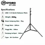 MOTOMO MT-280 三腳架支架 280CM MT280 適用於閃電工作室