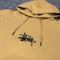 在飛比找蝦皮購物優惠-Stussy 經典刺繡 長袖 連帽 帽T