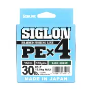 Sunline P.E Line X4 Siglon 150M P.E 1.7 30LB Dark Green (1021)
