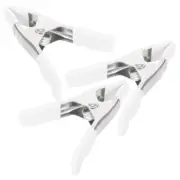 3pcs Plastic Spring Clamps Heavy Duty Clips Backdrop Stand Clamps Clips