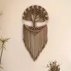 Tree Macrame Wall Hanging Nursery Chic Homestay Bohemian Tapestry Wall Decor