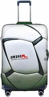 [FSCEV] White Football Trolley Suitcase Cover 18-32 Inch, white, S