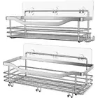 Bathroom Shower Organizer Shower Shelf Adhesive Stainless Steel Shelves Storage