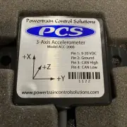 Powertrain Control Solutions PCS ACC-2000 3-Axis Accelerometer With Harness
