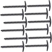 ibasenice 12pcs Lightweight Camping Tent Pegs Durable Spiral Plastic Stakes for Grass Mud and Snow Easy to Use Tent Fixation for Outdoor Activities