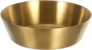 MUCKLILY Metal Condiment Cups Stainless Steel Sauce Dishes Round Seasoning Bowls Small Ramekins Dipping Sauce Cups Soup Bowls Ketchup Plates Vintage Design Easy Maintenance